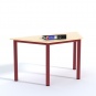 Trapeztisch, 140x70 cm (B/T), höhenverstellbar 58-72 cm, 